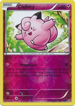 Clefairy - 70/111 - Common Reverse Holo