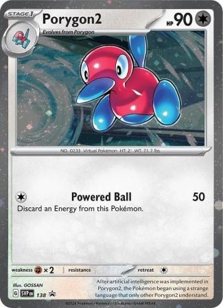 Porygon2 - SVP138 - Holo Promo