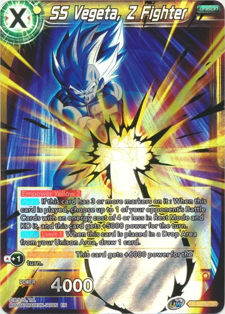 SS Vegeta, Z Fighter - BT17-084 - Super Rare