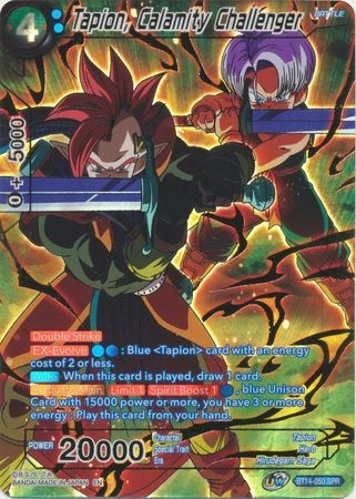 Tapion, Calamity Challenger (SPR) - BT14-050 - Special Rare