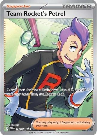 Team Rocket's Petrel - 226/182 - Ultra Rare