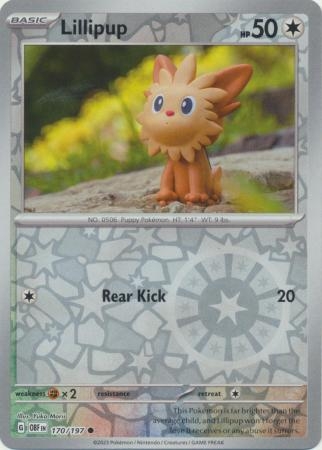 Lillipup - 170/197 - Common Reverse Holo