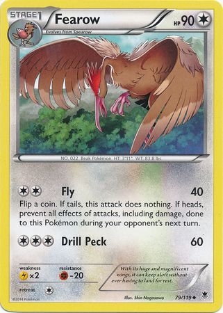 Fearow - 79/119 - Uncommon