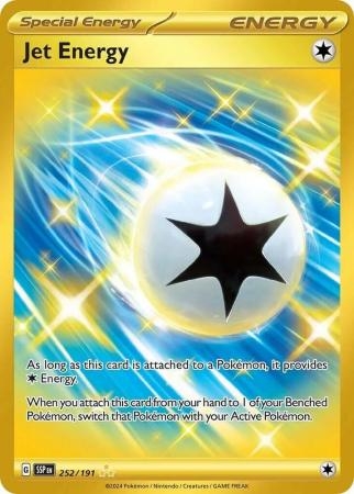 Jet Energy - 252/191 - Gold Secret Rare