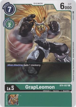 GrapLeomon - BT4-057 - Common