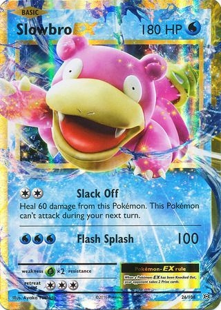 Slowbro EX - 26/108 - Ultra Rare