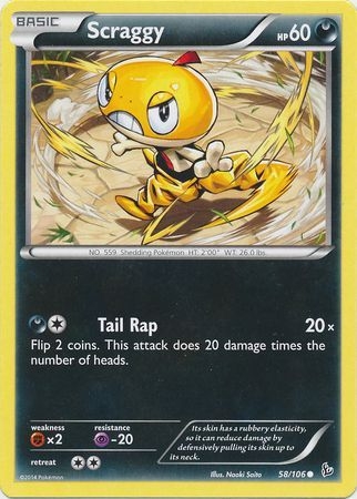 Scraggy - 58/106 - Common