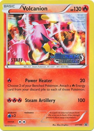 Volcanion - XY145 - (Staff) Pre-Release Promo