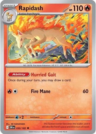 Rapidash - 030/182 - Uncommon