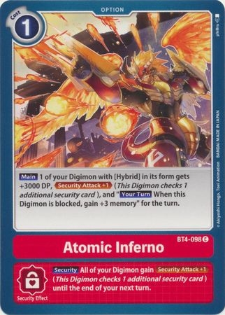 Atomic Inferno - BT4-098 - Common