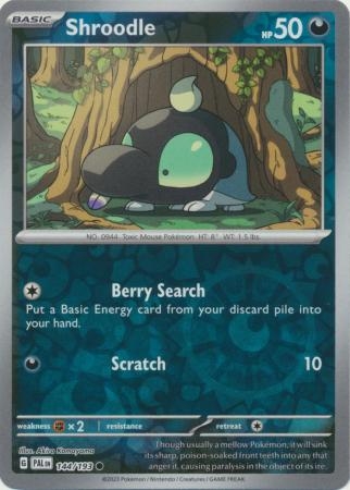 Shroodle - 144/193 - Common Reverse Holo
