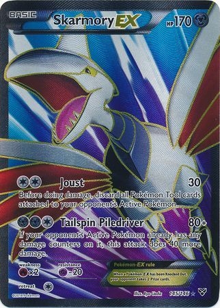 Skarmory EX - 145/146 - Full Art Ultra Rare