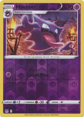 Haunter - 065/196 - Uncommon Reverse Holo