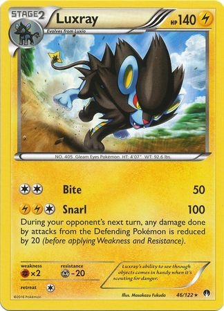 Luxray - 46/122 - Rare