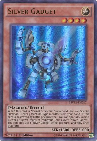 Silver Gadget - MVP1-EN017 - Ultra Rare 1st Edition