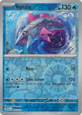 Veluza - 056/193 - Holo Rare Reverse Holo