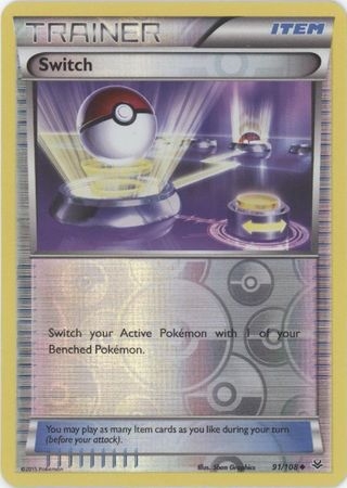 Switch - 91/108 - Uncommon Reverse Holo