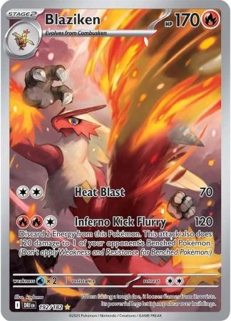 Blaziken - 192/182 - Illustration Rare