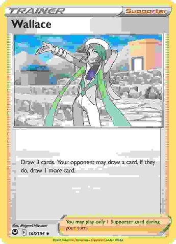 Wallace - 166/195 - Uncommon Reverse Holo