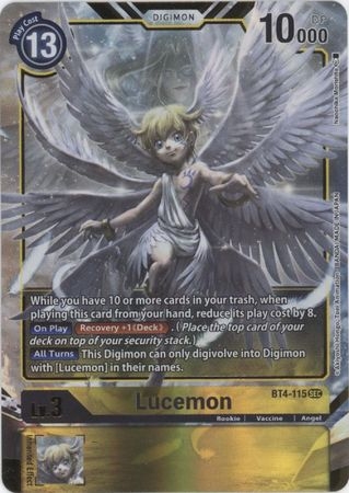 Lucemon - BT4-115 - Alternate Art