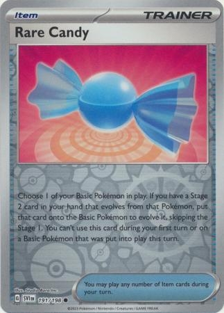 Rare Candy - 191/198 - Common Reverse Holo