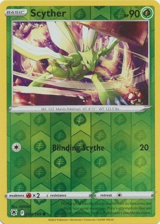 Scyther - 004/189 - Common Reverse Holo