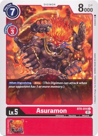 Asuramon - BT6-014 - Common