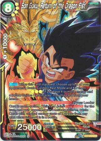 Son Goku, Return of the Dragon Fist - BT14-097 - Super Rare