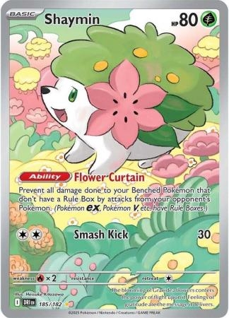 Shaymin - 185/182 - Illustration Rare