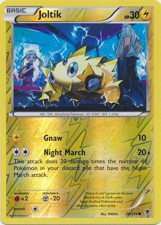 Joltik - 26/119 - Common Reverse Holo