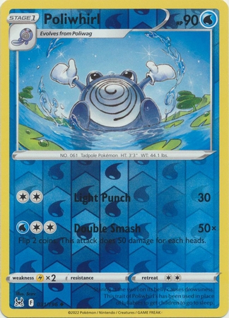 Poliwhirl - 031/196 - Uncommon Reverse Holo