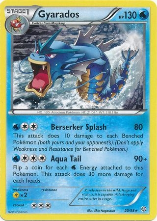 Gyarados - 20/98 - Rare