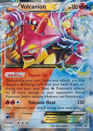 Volcanion EX - XY173 - Ultra Rare Promo