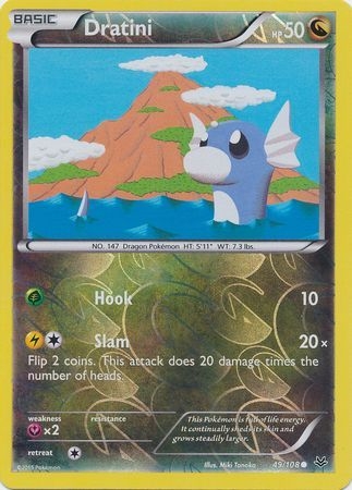 Dratini - 49/108 - Common Reverse Holo