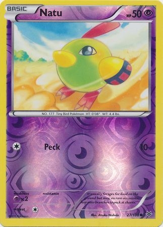 Natu - 27/108 - Common Reverse Holo