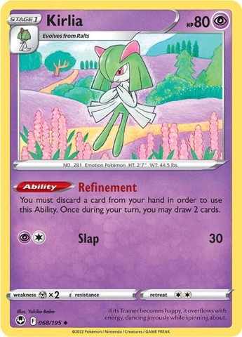 Kirlia - 068/195 - Uncommon Reverse Holo