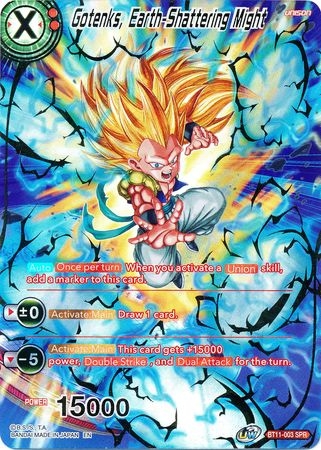 Gotenks, Earth-Shattering Might - BT11-003 - Special Rare