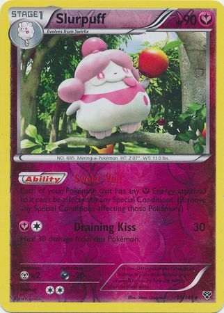 Slurpuff - 95/146 - Holo Rare Reverse Holo