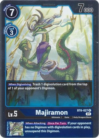 Majiramon - BT6-027 - Rare