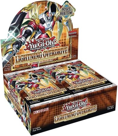 Lightning Overdrive Booster Box of 24 1st Edition Packs