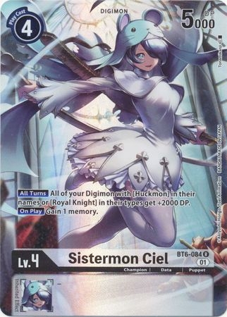 Sistermon Ciel (Alternate Art) - BT6-084 - Rare