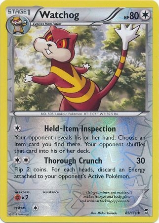 Watchog - 85/111 - Uncommon Reverse Holo