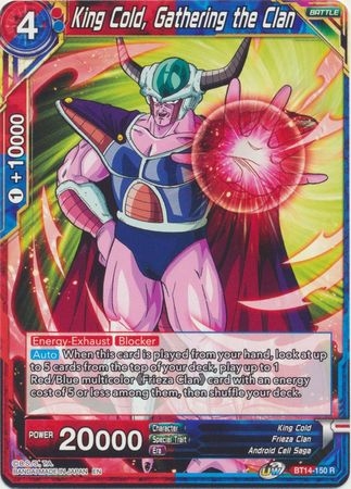 King Cold, Gathering the Clan - BT14-150 - Rare