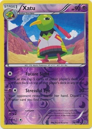 Xatu - 29/108 - Rare Reverse Holo