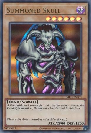 Summoned Skull - MRD-EN003 - Ultra Rare Unlimited (25th Reprint)