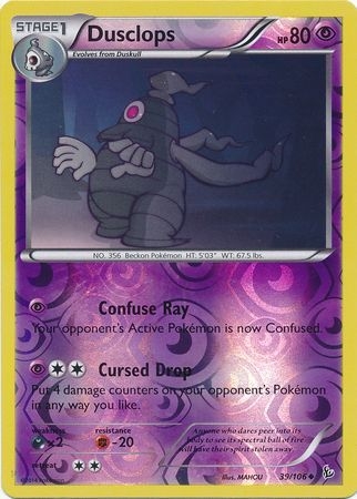 Dusclops - 39/106 - Uncommon Reverse Holo