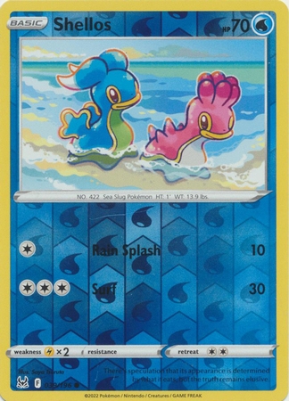 Shellos - 039/196 - Common Reverse Holo