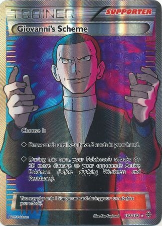 Giovanni's Scheme - 162/162 - Full Art Ultra Rare