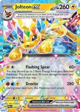 Jolteon ex - 030/131 - Ultra Rare