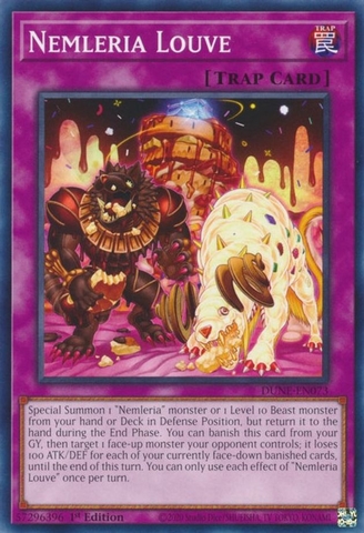 Nemleria Louve - DUNE-EN073 - Common 1st Edition
